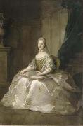 Portrait of Maria Josepha of Saxony dauphine of France unknow artist